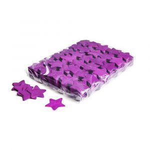 CON03PR – Confetti sterren paars papier 1kg