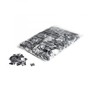 CON11SL – Confetti vierkantjes zilver metallic 1kg
