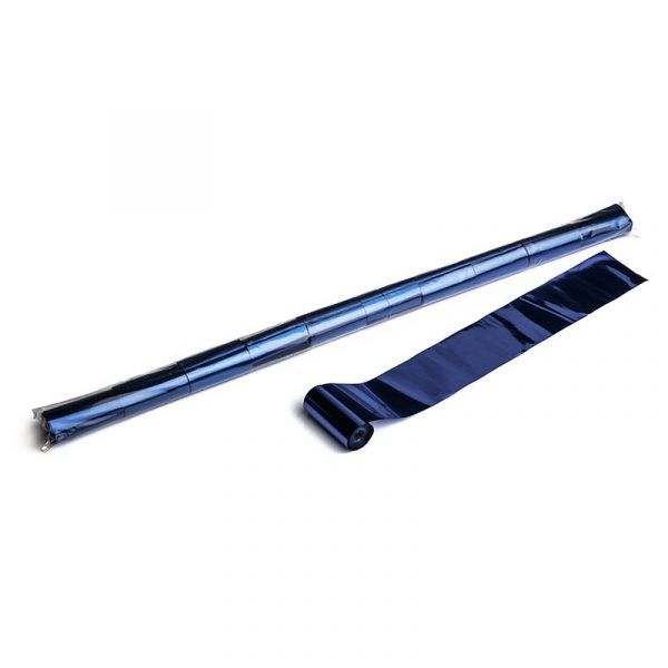 Streamer blauw metallic 10m x 50mm