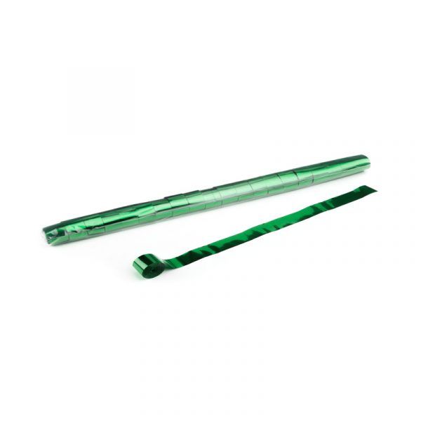 Streamer groen metallic 10m x 25mm